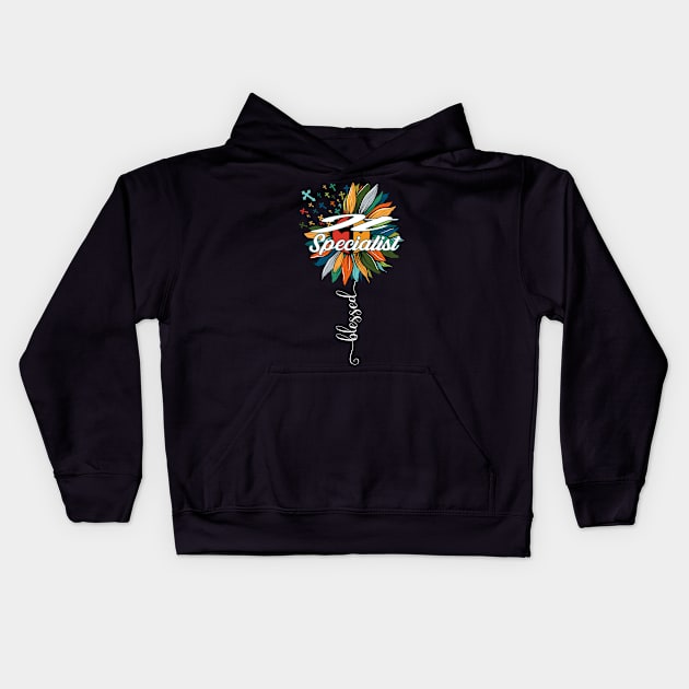 Blessed It Specialist Kids Hoodie by Brande